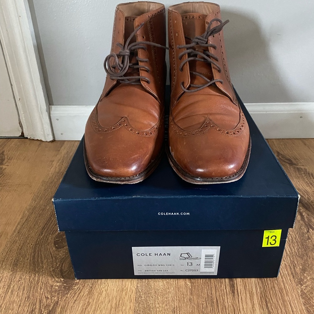 Cole Haan men’s Geraldo wing chukka boot